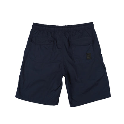 Petrol Basic Non-Denim Cargo Short for Men Regular Fitting Enzyme Wash Fabric Casual Short Navy Blue Cargo Short for Men 131926 (Navy Blue)