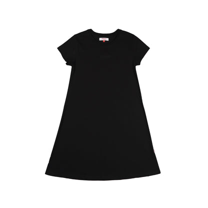 Bobson Japanese Ladies Basic Dress for Women Trendy fashion High Quality Apparel Comfortable Casual Dress for Women Regular Fit 143978 (Black)