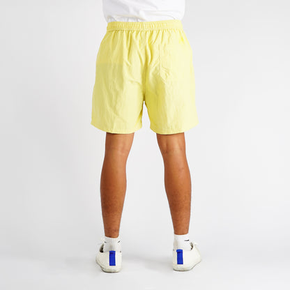 Stylistic Mr. Lee Men's Basic Non-Denim Jogger short for Men Trendy Fashion High Quality Apparel Comfortable Casual Short for Men Mid Waist 114866 (Light Yellow)