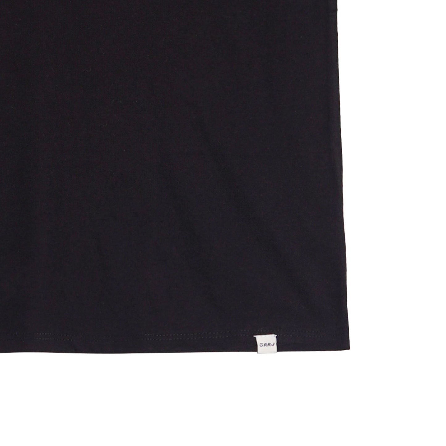 RRJ Basic Tees for Ladies Boxy Fitting Shirt CVC Jersey Fabric 144223 (Black)