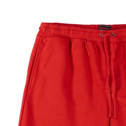 RRJ Basic Non-Denim  Jogger Short  for Men Regular Fitting  Jogger Short for Men 118114 (Red)