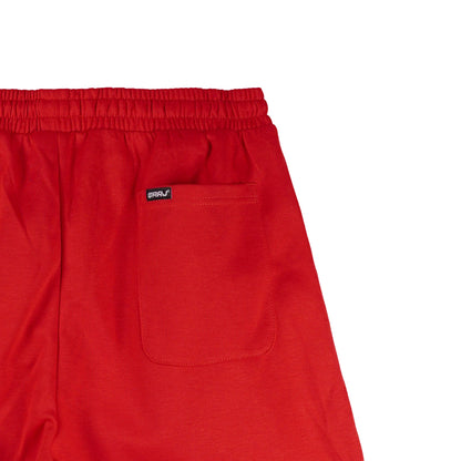 RRJ Basic Non-Denim  Jogger Short  for Men Regular Fitting  Jogger Short for Men 118114 (Red)