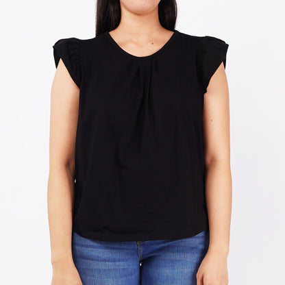 Petrol Basic Tees for Ladies Relaxed Fitting Shirt 153280-U (Black)