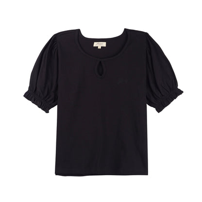 Petrol Basic Tees for Ladies Boxy Fitting Shirt 153299-U (Black)