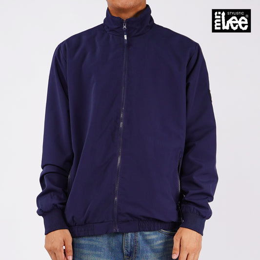 Stylistic Mr. Lee Men's Basic Bomber Jacket Regular Fit 130577 (Navy)