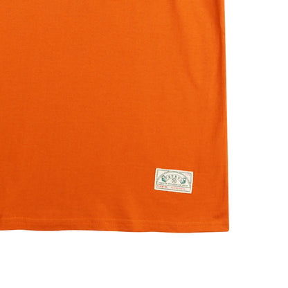 Petrol Men's Basic Tank Top Slim Fitting Cotton Jersey Fabric Tank Top 42148 (Pot Orange)