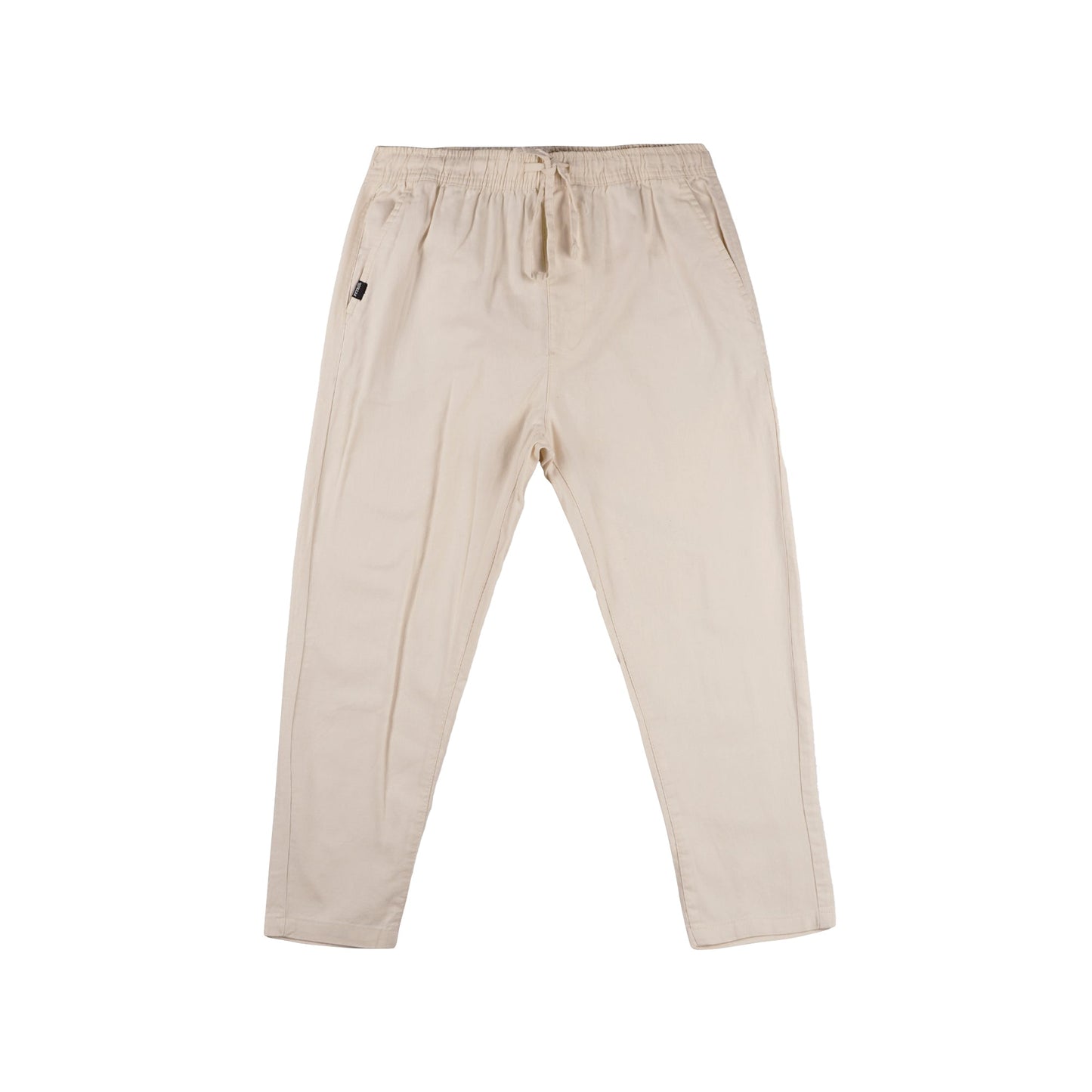 Petrol Ladies Basic Non-Denim Trouser Pants for Ladies Drawstring Regular Fitting 155033-U (Beige)