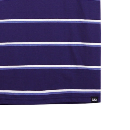 Stylistic Mr. Lee Men's Basic Striped Tees Semi body Fit 158292 (Navy)