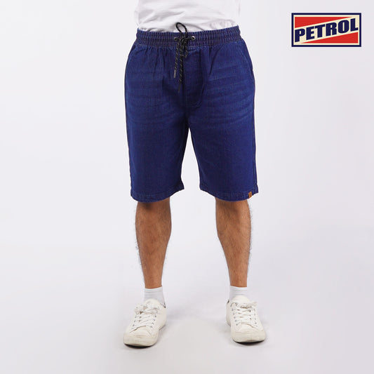 Petrol Basic Non-Denim Jogger Shorts for Men Regular Fitting 150983-U (Medium Shade)