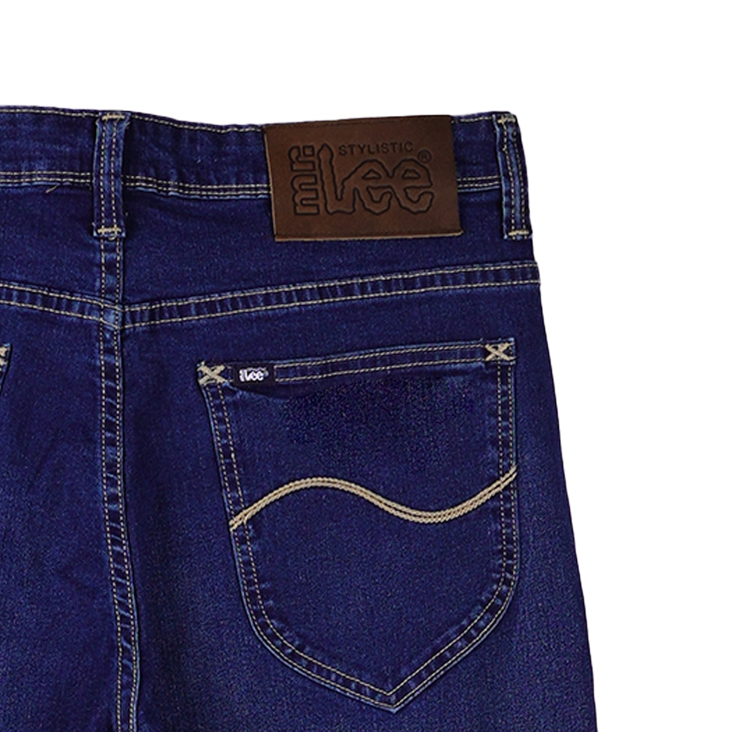 Stylistic Mr. Lee Men's Basic Denim Super skinny Mid Waist 152578 (Dark Shade)