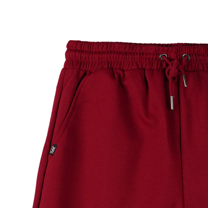 Stylistic Mr. Lee Men's Basic Non-Denim Jogger Short 118222 (Maroon)