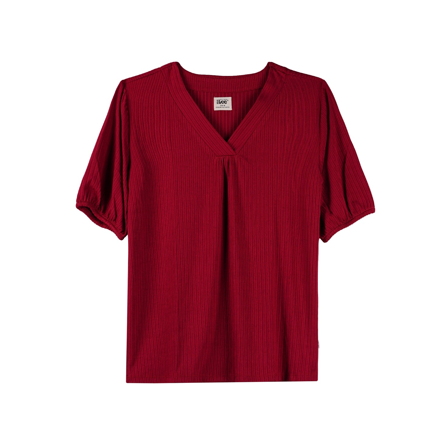 Stylistic Mr. Lee Ladies Basic Tees Regular Fit 143068-U (Red)