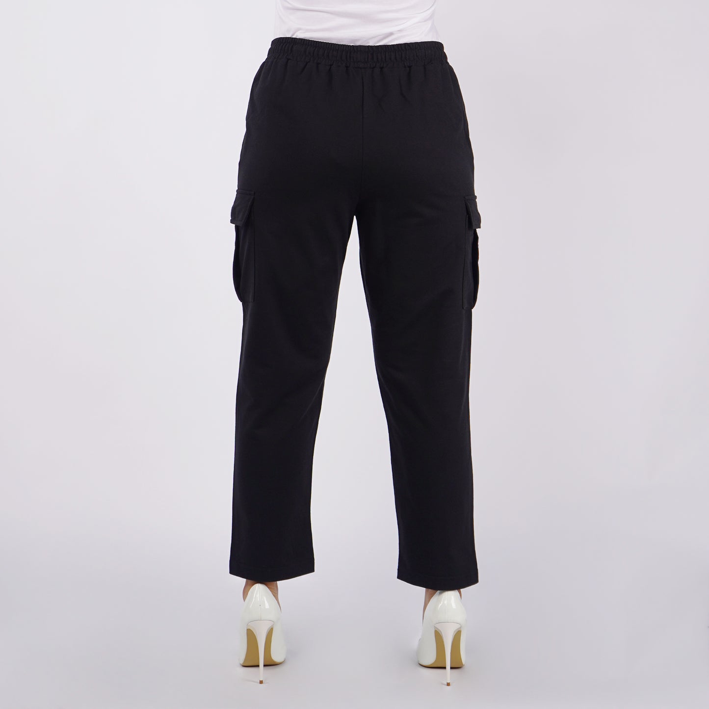 Stylistic Mr. Lee Ladies Basic Non-Denim Cargo Pants 154866-U (Black)