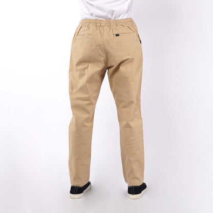 Petrol Men's  Non-Denim Stretchable Mid Waist Ankle Pants 155934 (Beige)