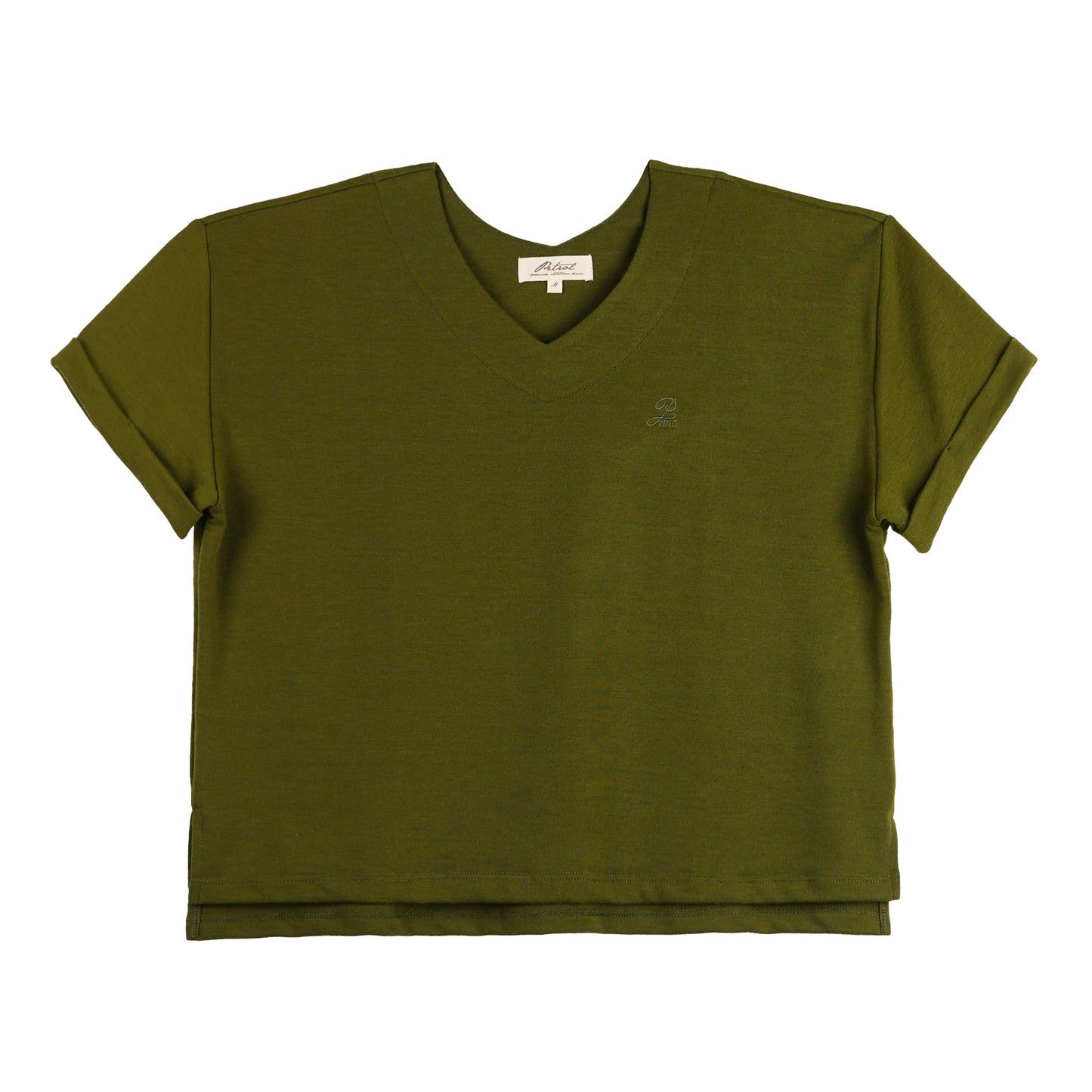 Petrol Basic Tees for Ladies Regular Fitting 146618-U (Green)