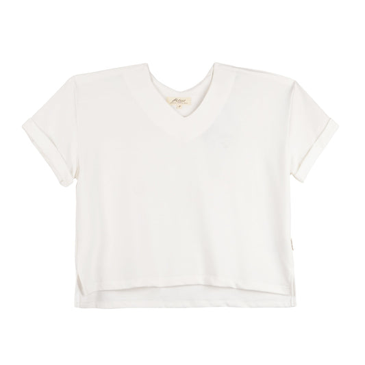 Petrol Basic Tees for Ladies Regular Fitting 146618-U (Off White)