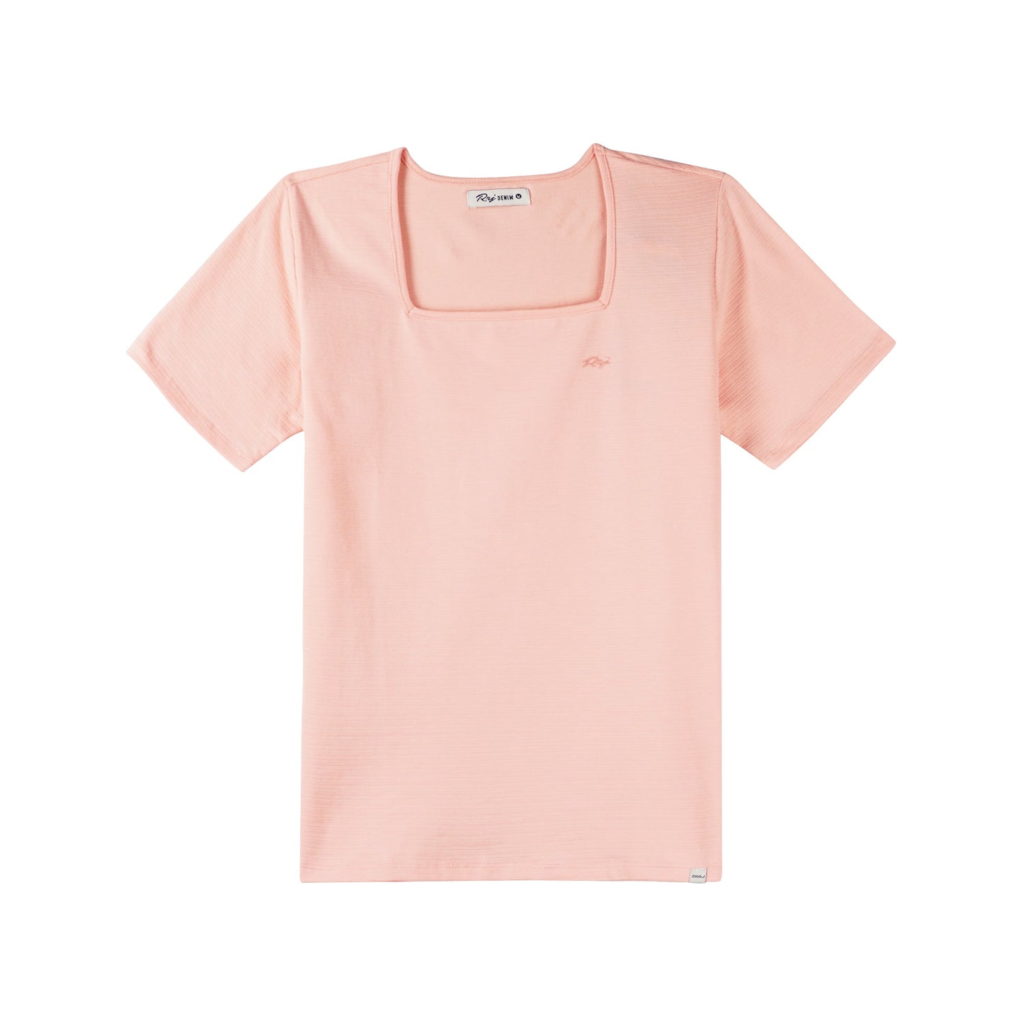 RRJ Basic Tees for Ladies Regular Fitting Shirt 150326 (Peach)