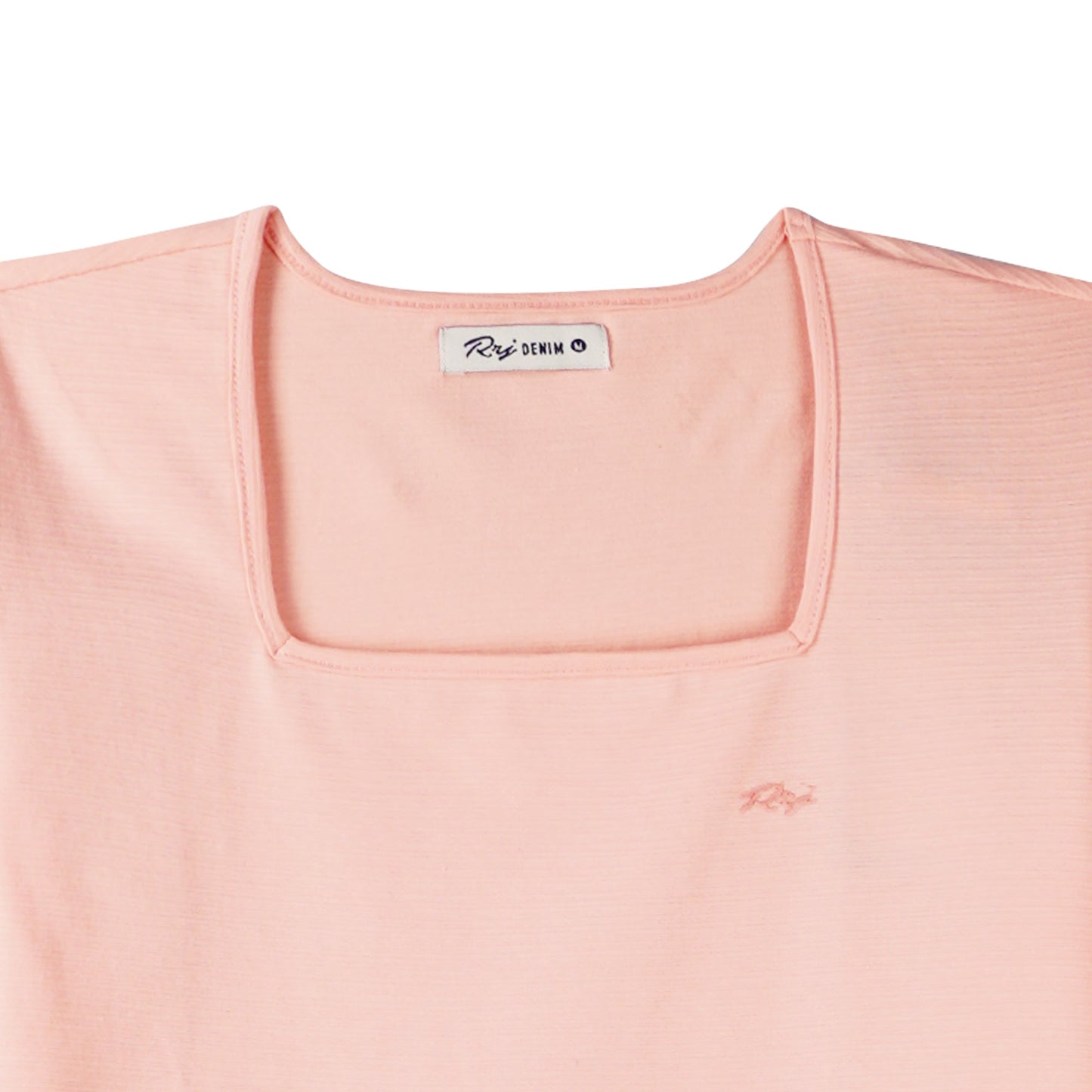 RRJ Basic Tees for Ladies Regular Fitting Shirt 150326 (Peach)