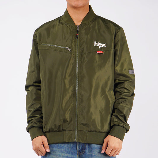 Bobson Japanese Men's Basic Jacket Regular Fit 131702 (Fatigue)