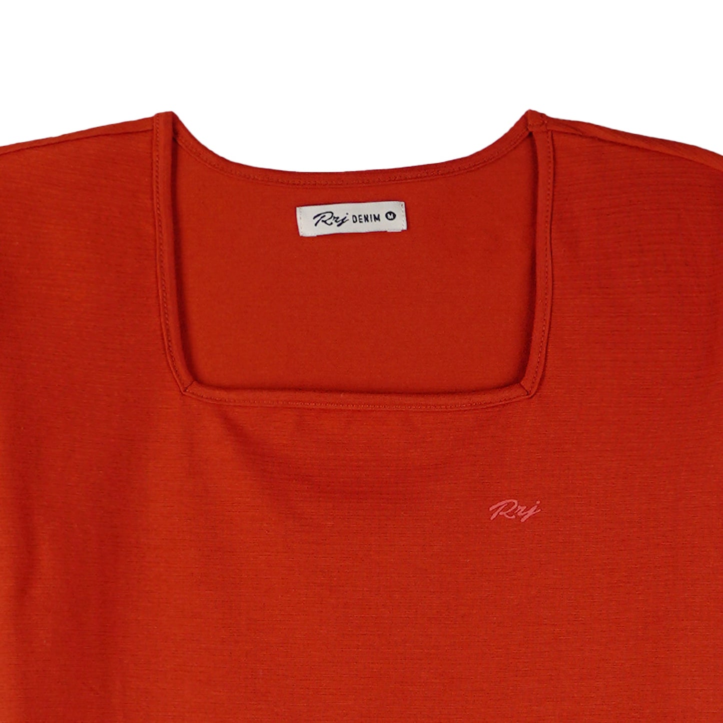 RRJ Basic Tees for Ladies Regular Fitting Shirt 150326 (Rust)