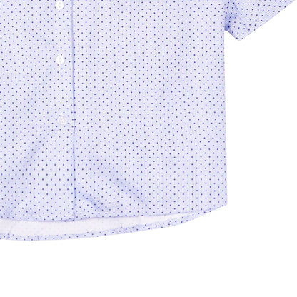 RRJ Basic Woven Ladies Boxy Fitting Shirt  145061 (Blue)