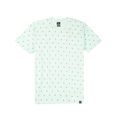 Stylistic Mr. Lee Men's Basic Tees Semi body Fit 120827 (Light Green)