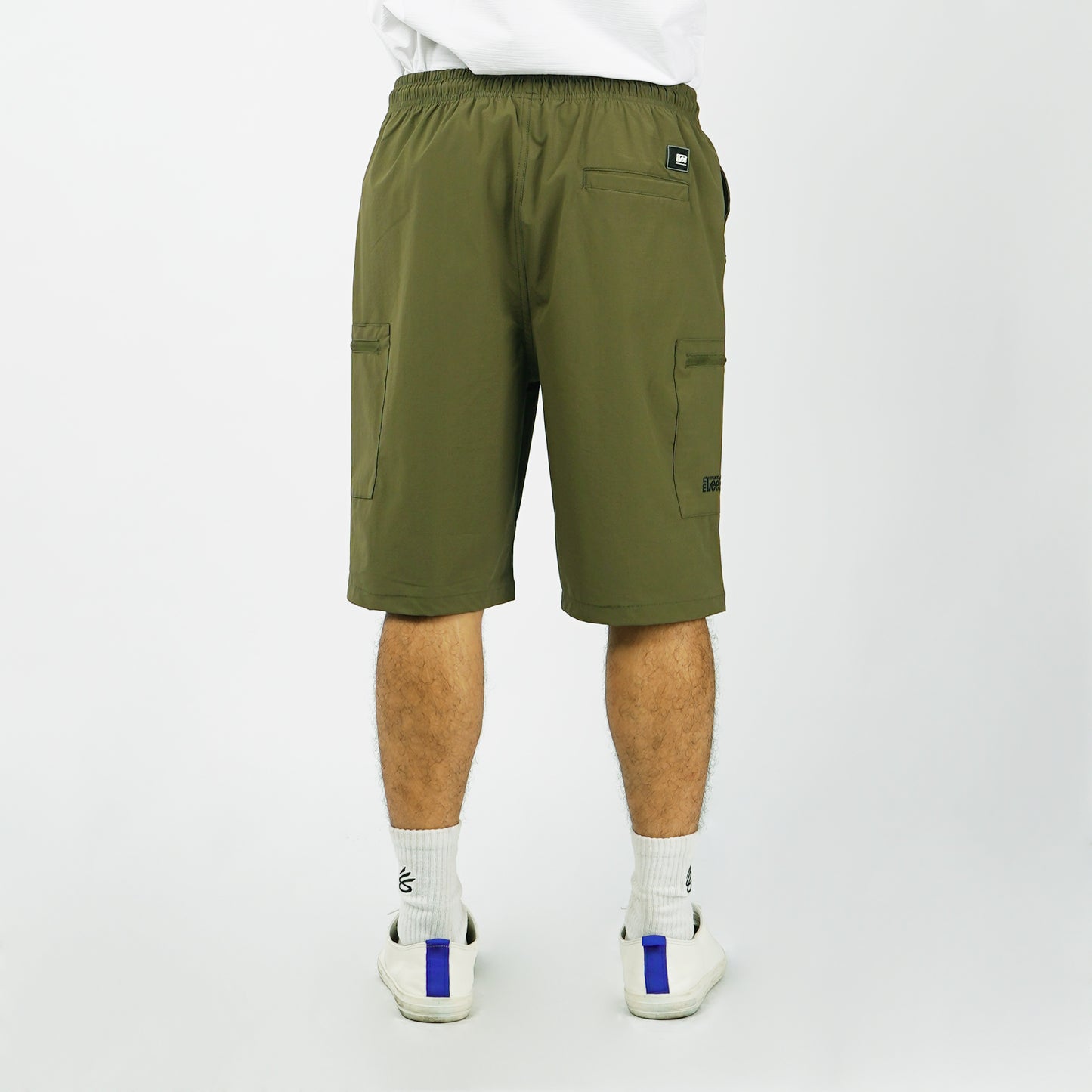 Stylistic Mr. Lee Men's Basic Non-Denim Cargo Short Mid Waist 145221 (Fatigue)