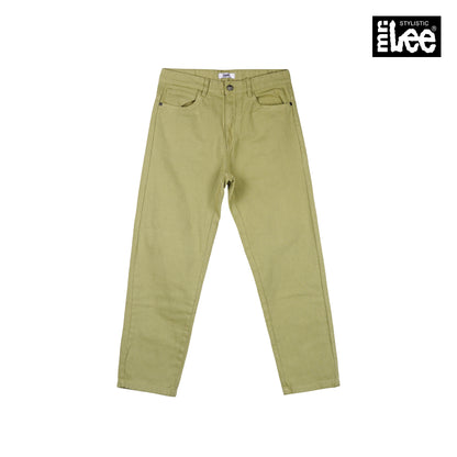 Stylistic Mr. Lee Ladies Basic Denim Mom Pants 146057-U (Fatigue)