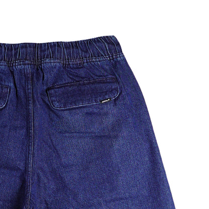 RRJ Basic Denim Jogger Short for Men Regular Fitting 150914-U (Medium Shade)