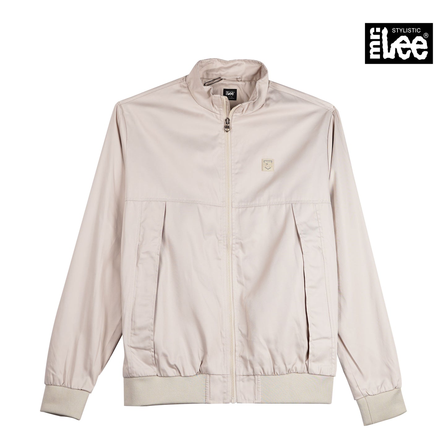 Stylistic Mr. Lee Men's Basic Bomber Jacket Regular Fit 140190 (Beige)