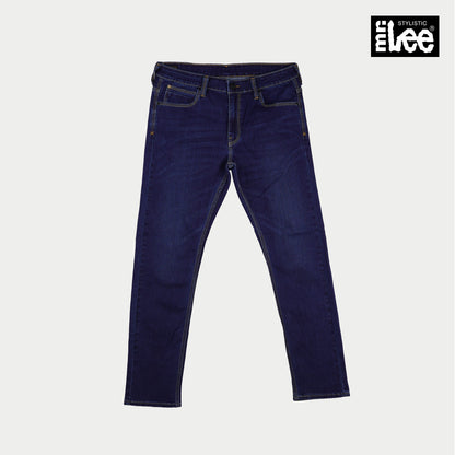 Stylistic Mr. Lee Men's Basic Denim Super Skinny Mid Waist 158600 (Dark Shade)