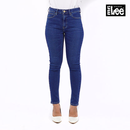 Stylistic Mr. Lee Ladies Basic Denim Super Skinny 156528-U (Medium Shade)