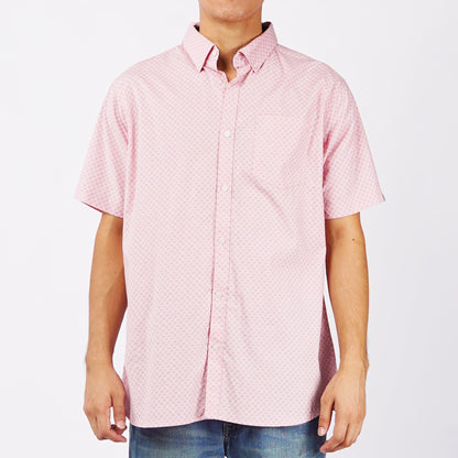 Bobson Japanese Men's Basic Woven Slim Fit 154684 (Pink)