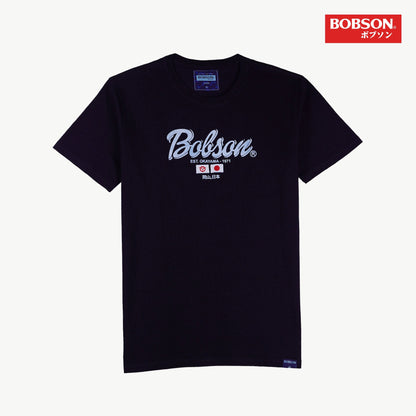 Bobson Japanese Men's Basic Tees Slim Fit 109741 (Raw Wash)