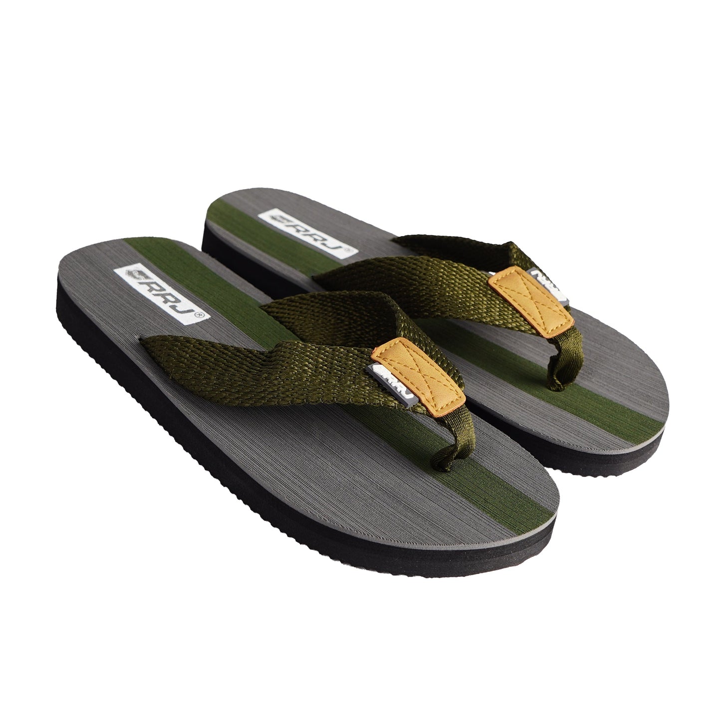 RRJ Men's Accessories Basic Footwear Flip-flop 107764 (Green)