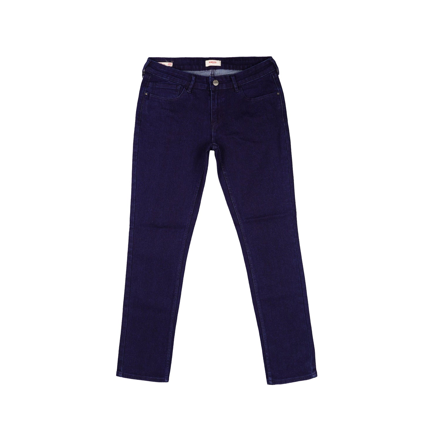 Bobson Japanese Ladies Basic Denim Slim Fit 157240-U (Dark Shade)