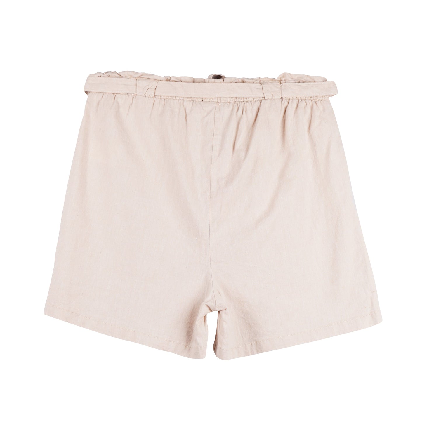 Bobson Japanese Ladies Basic Non-Denim Short 157502-U (Beige)