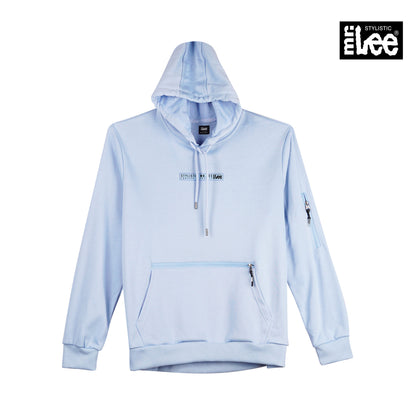 Stylistic Mr. Lee Men's Basic Hoodie Jacket Regular Fit 116581 (Light Blue)