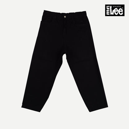 Stylistic Mr. Lee Ladies Basic Denim Balloon Pants 145843-U (Black)