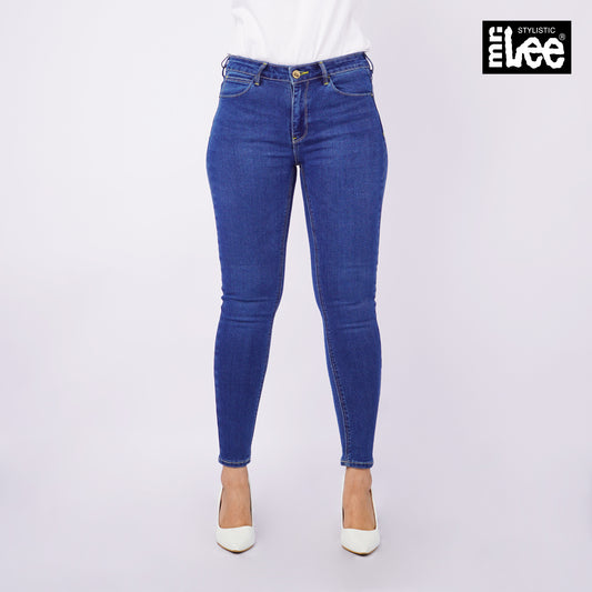 Stylistic Mr. Lee Ladies Basic Denim Super Skinny 156723-U (Medium Shade)