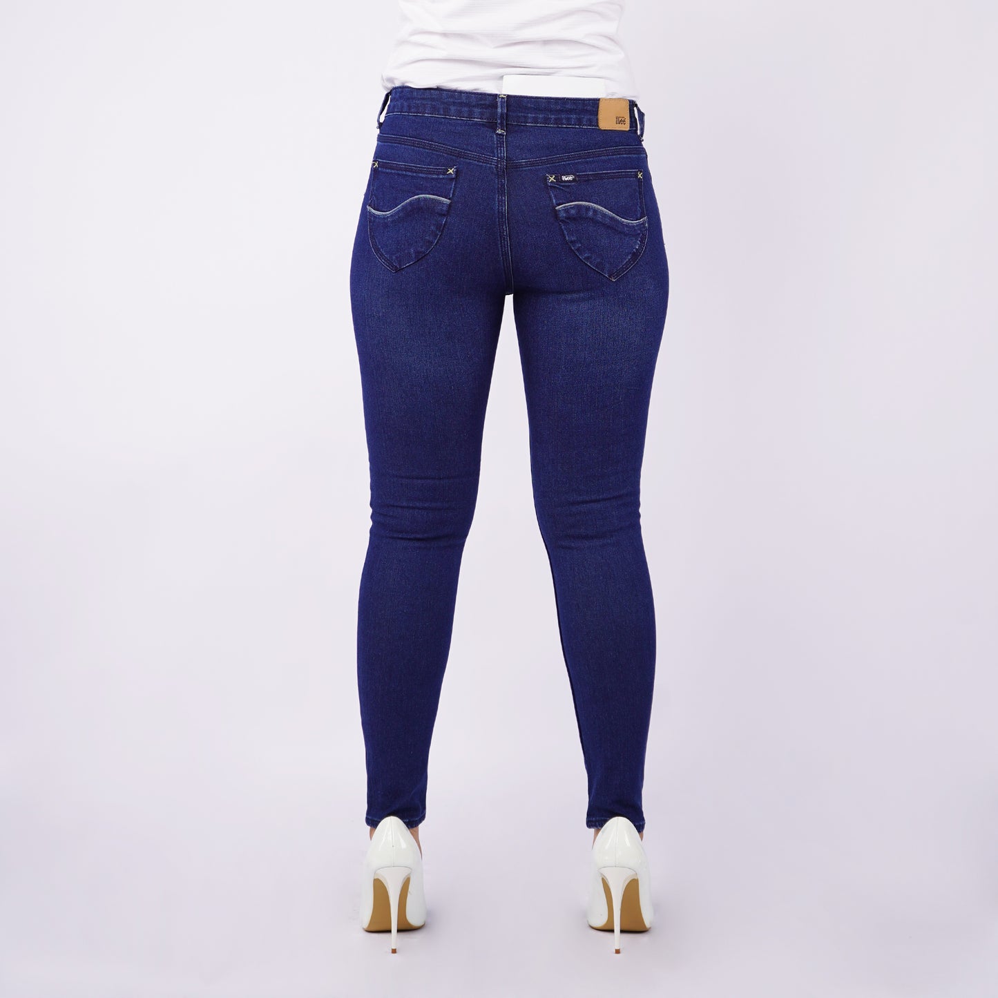 Stylistic Mr. Lee Ladies Basic Denim Super Skinny 158191-U (Dark Shade)