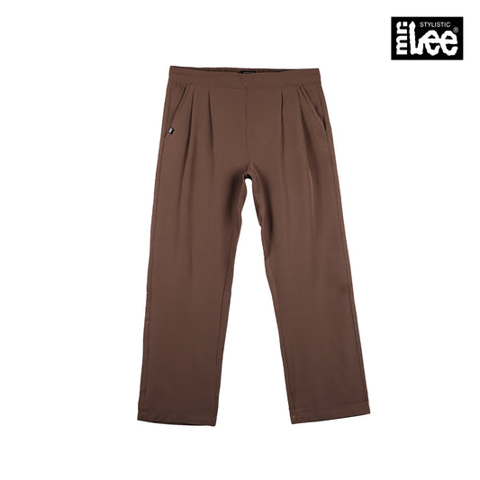 Stylistic Mr. Lee Ladies Basic Non-Denim Colored Trouser Pants 159935 (Choco Brown)