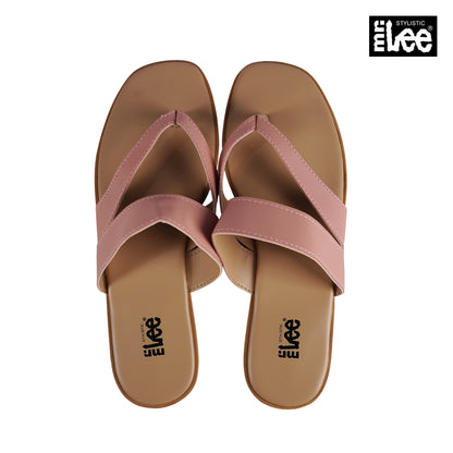 Stylistic Mr. Lee Ladies Basic Accessories Foot Wear Slipper 140616 (Pink)