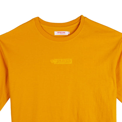 Bobson Japanese Ladies Basic Tees Oversize 148407 (Yellow Gold)