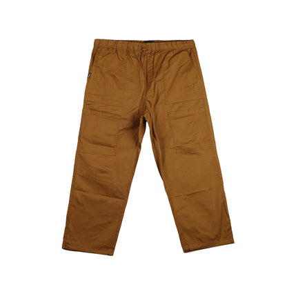 RRJ Men's Basic Non-Denim Cargo Pants Regular Fitting 162454 (Brown)