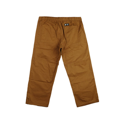 RRJ Men's Basic Non-Denim Cargo Pants Regular Fitting 162454 (Brown)