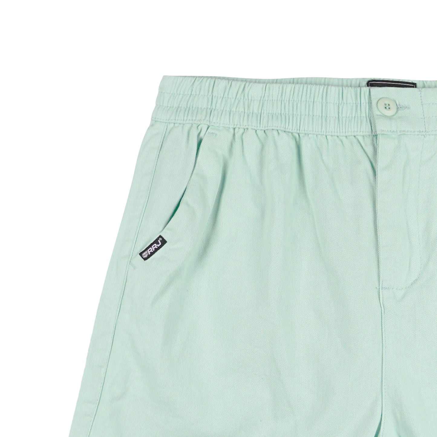 RRJ Men's Basic Non-Denim Jogger Short Rinse Wash 157337 (Mint)