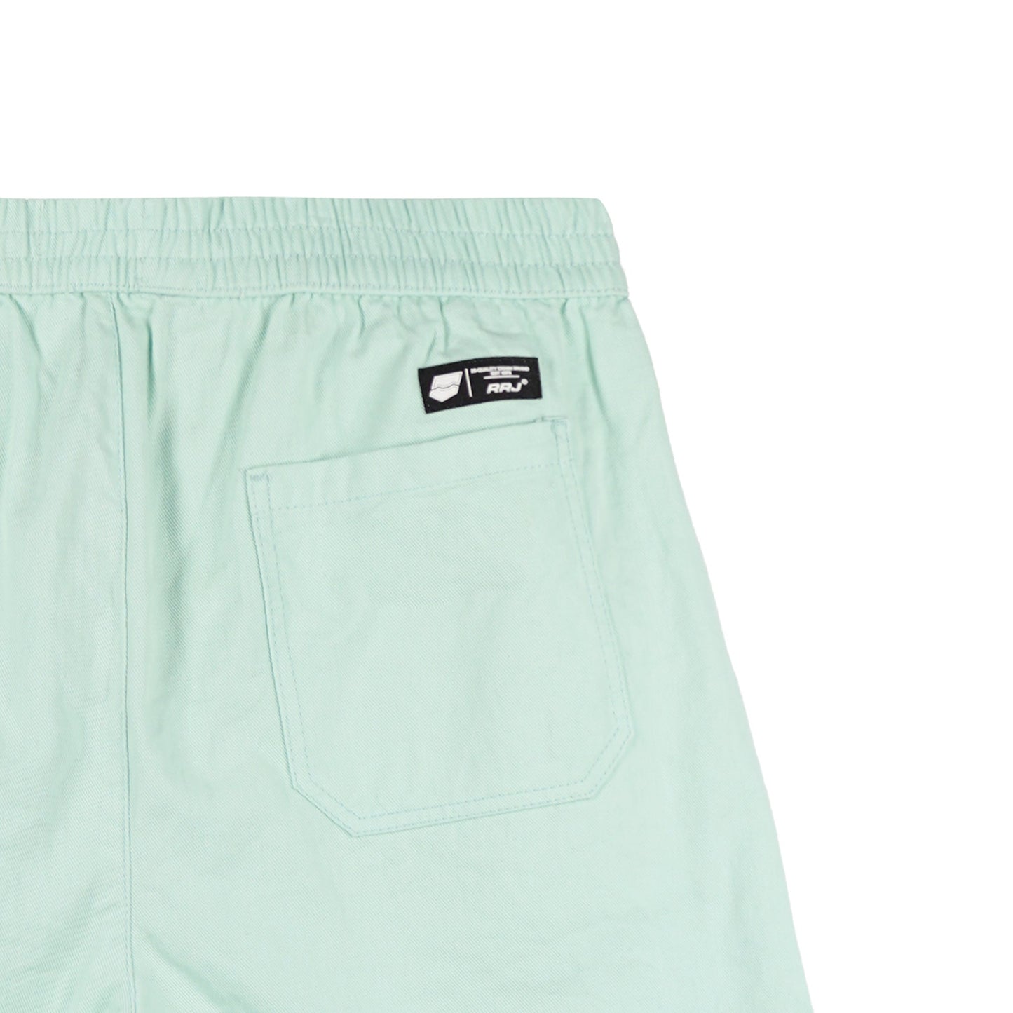 RRJ Men's Basic Non-Denim Jogger Short Rinse Wash 157337 (Mint)