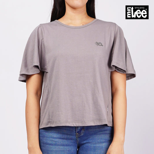 Stylistic Mr. Lee Ladies Basic Tees Boxy Fit 151504 (Gray)