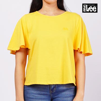 Stylistic Mr. Lee Ladies Basic Tees Boxy Fit 151504 (Yellow)